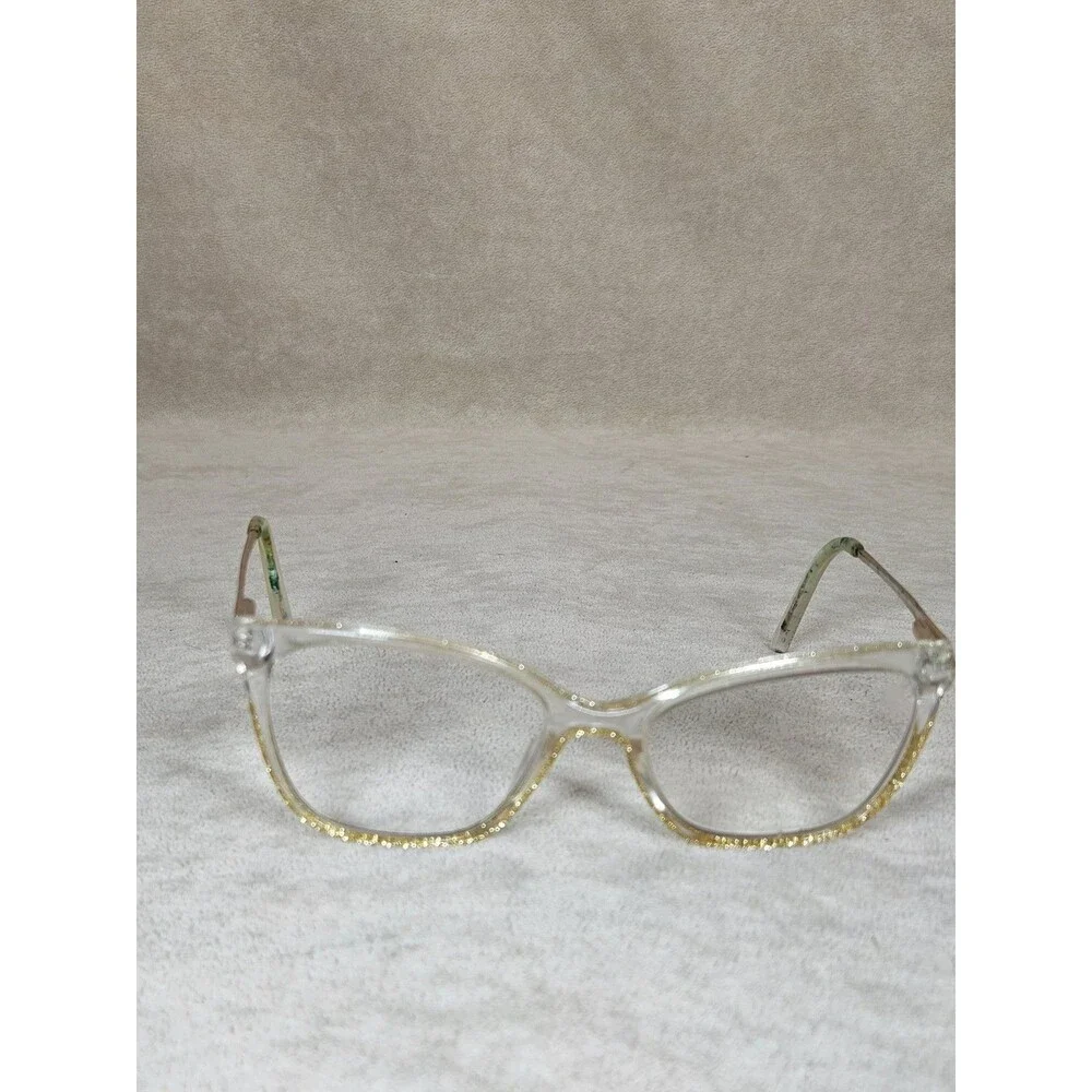bebe BB5203 204 Taupe Crystal Clear Authentic Full Rim Eyeglass Frames 52-17-135